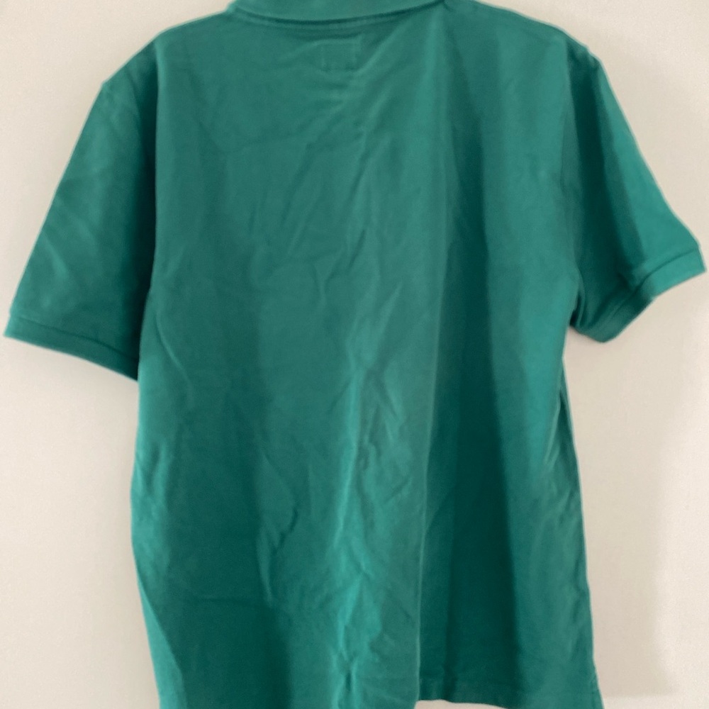 NOAH Pique Polo Men’s Large Green - Picture 2 of 6